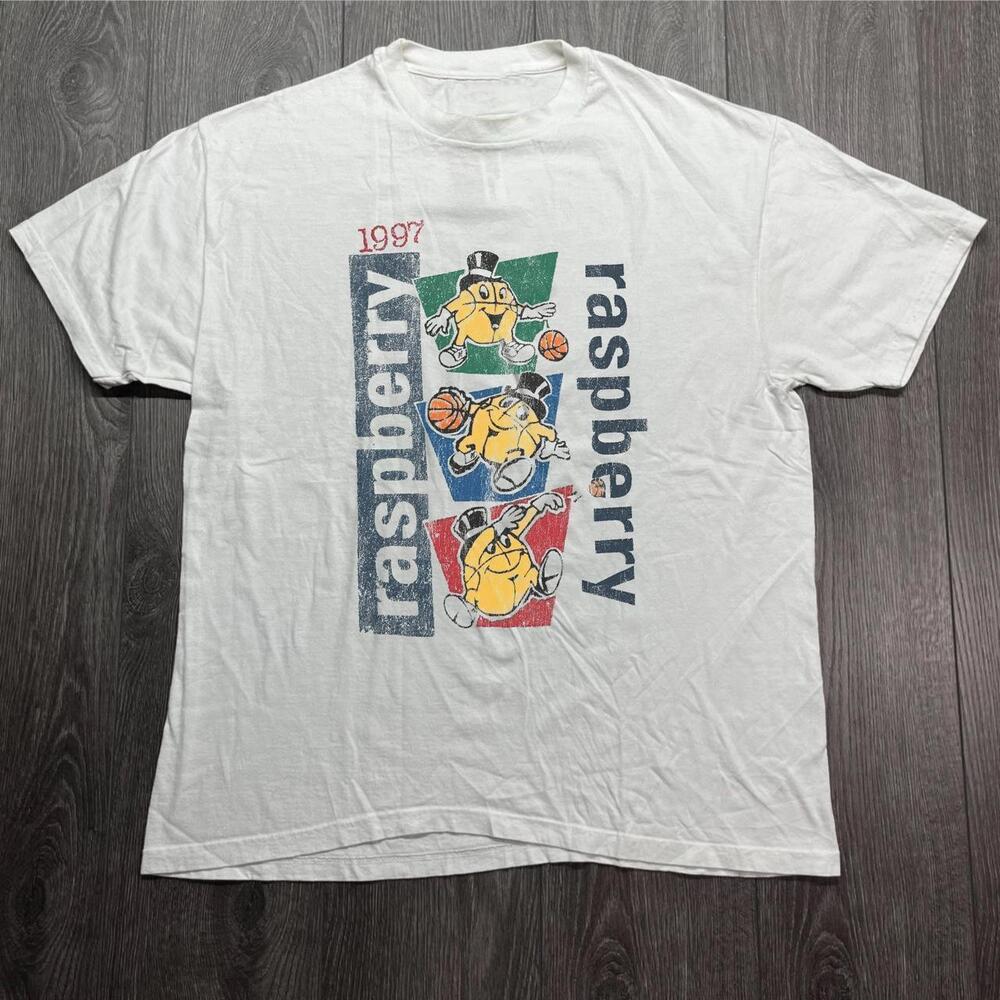 White 1997 Raspberry Tee